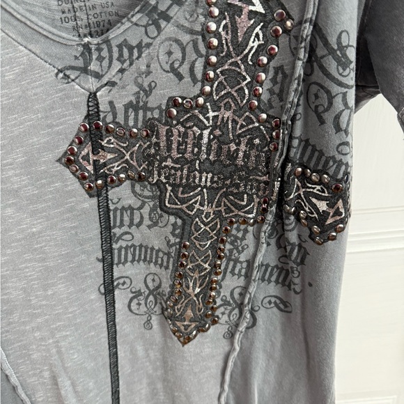 Affliction Top Gray - Picture 2 of 5
